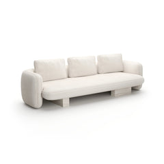 Caracole Overlap Sofa – finish detail – Lusso Furniture Miami