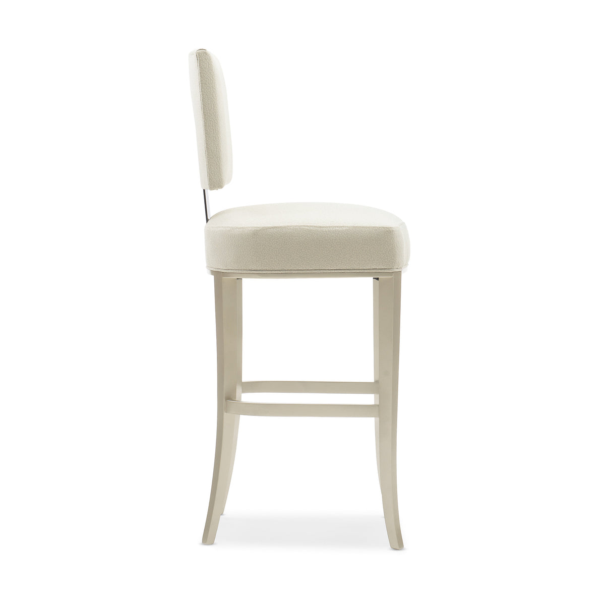 Caracole Reserved Seating Bar Stool – alternate view – Lusso Furniture Miami