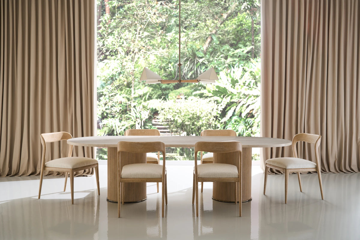 Caracole Rhythm Side Chair – angle view – Lusso Furniture Miami