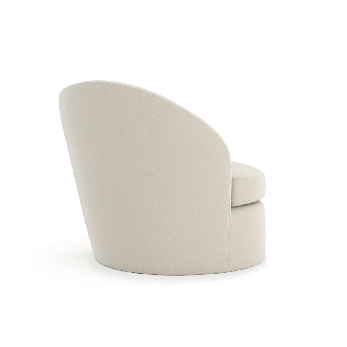 Caracole Quasi Swivel Chair – angle view – Lusso Furniture Miami