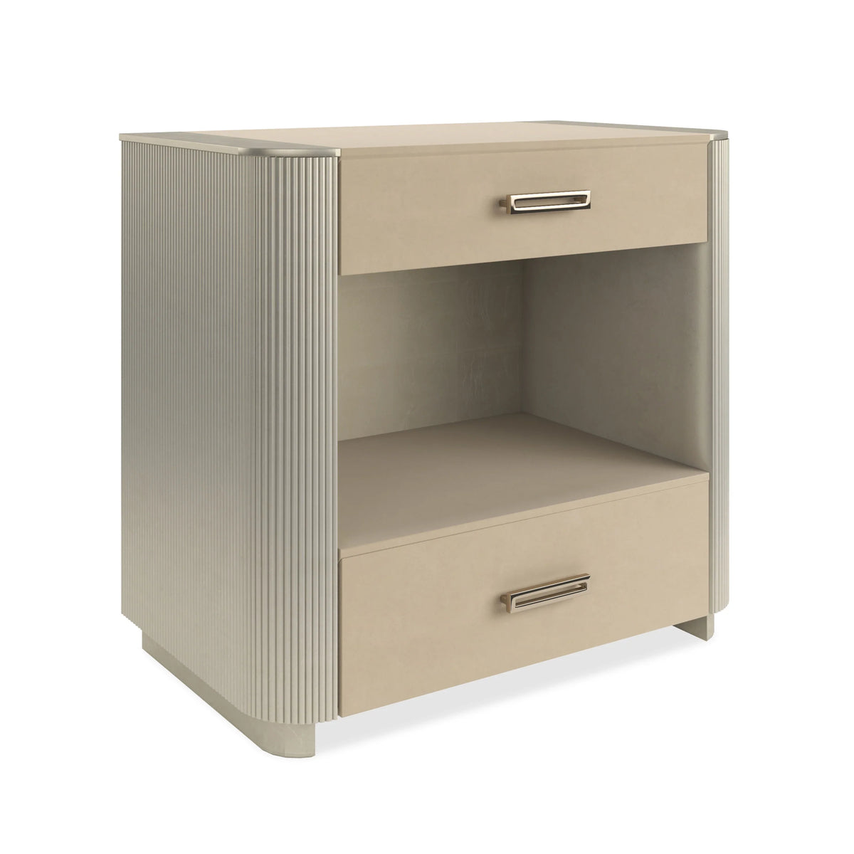 Caracole Love Open Nightstand – view 17 – Lusso Furniture Miami