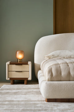 Caracole Botero Bed – back view – Lusso Furniture Miami