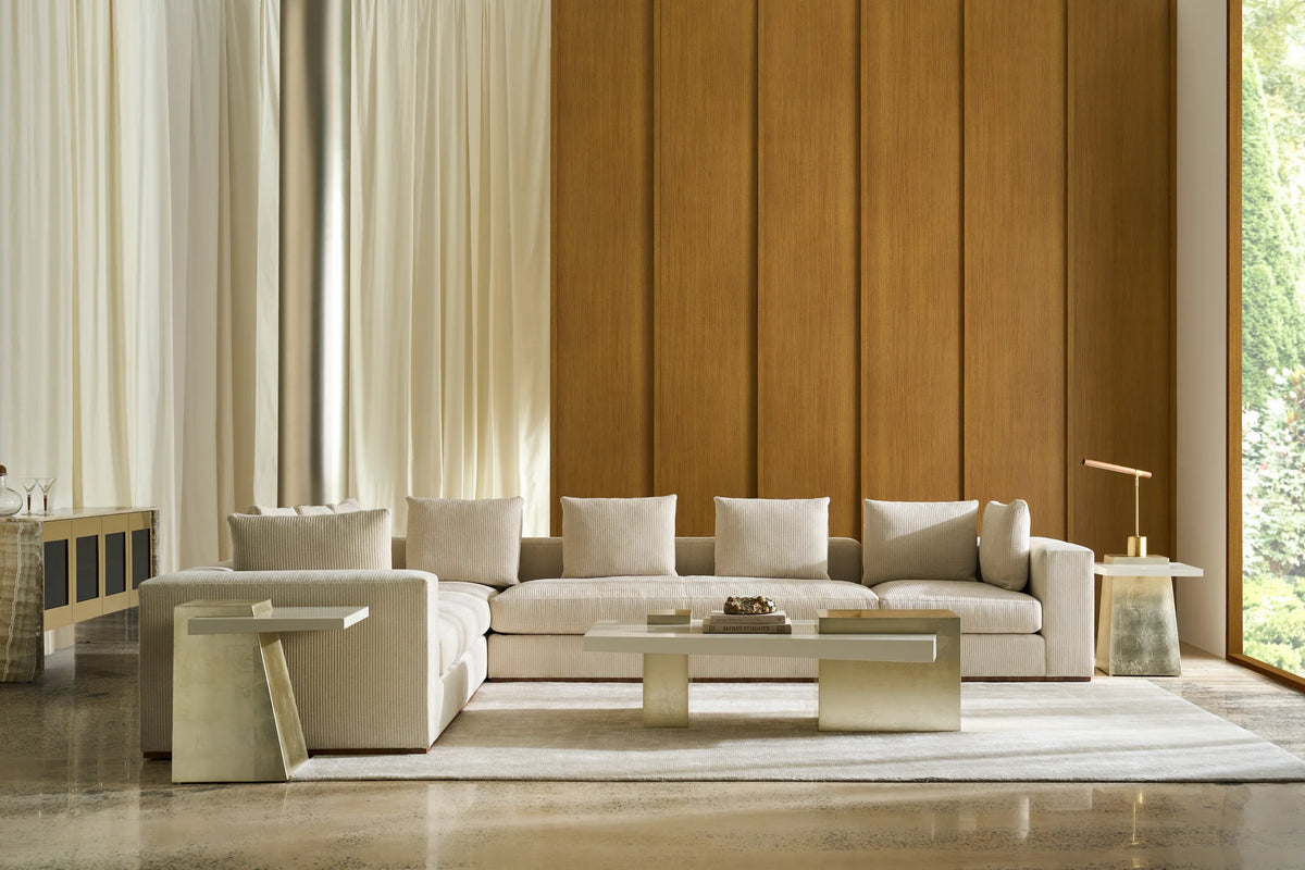 Caracole Float Cocktail Table – angle view – Lusso Furniture Miami