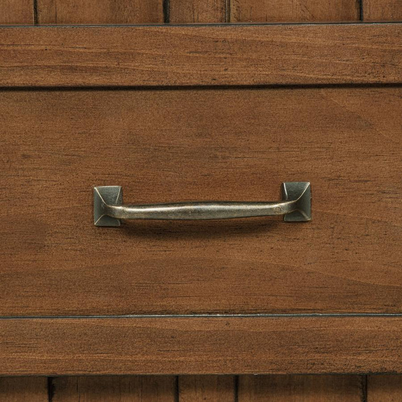 Carlsbad Wood Twin Captains Bed With Trundle Medium Brown-zoom-