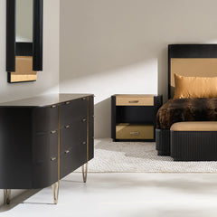 Caracole Love Dresser – side view – Lusso Furniture Miami