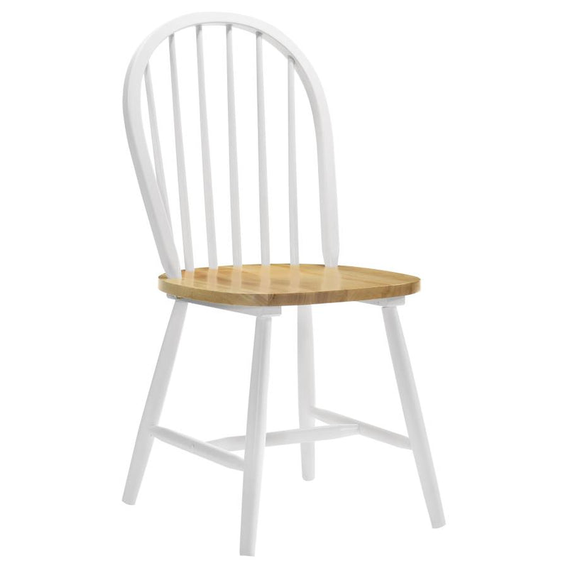 Cinder Wood Dining Side Chair White (Set of 4)-zoom-