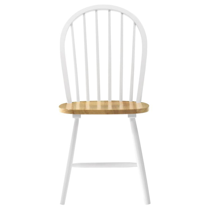 Cinder Wood Dining Side Chair White (Set of 4)-zoom-