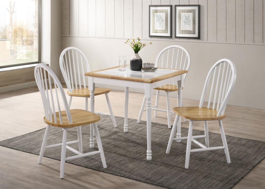 Cinder Wood Dining Side Chair White (Set of 4)-zoom-12