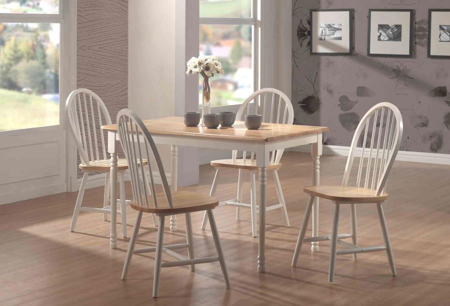 Cinder Wood Dining Side Chair White (Set of 4)-zoom-14