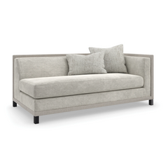 Caracole Tuxedo Sectional Components – close-up – Lusso Furniture Miami