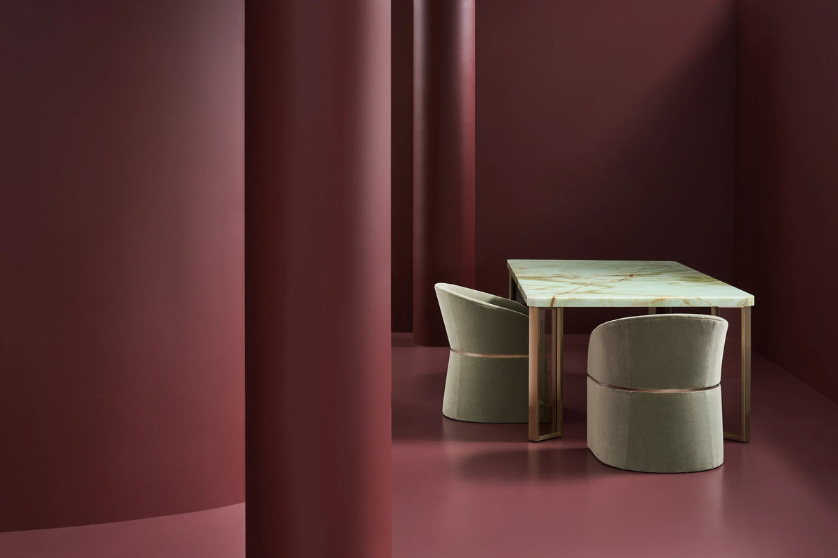 Caracole Daya Dining Chair – detail – Lusso Furniture Miami