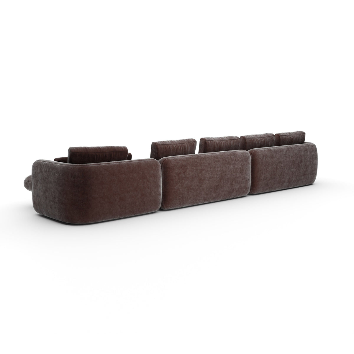 Caracole Overlap Sectional – alternate view – Lusso Furniture Miami