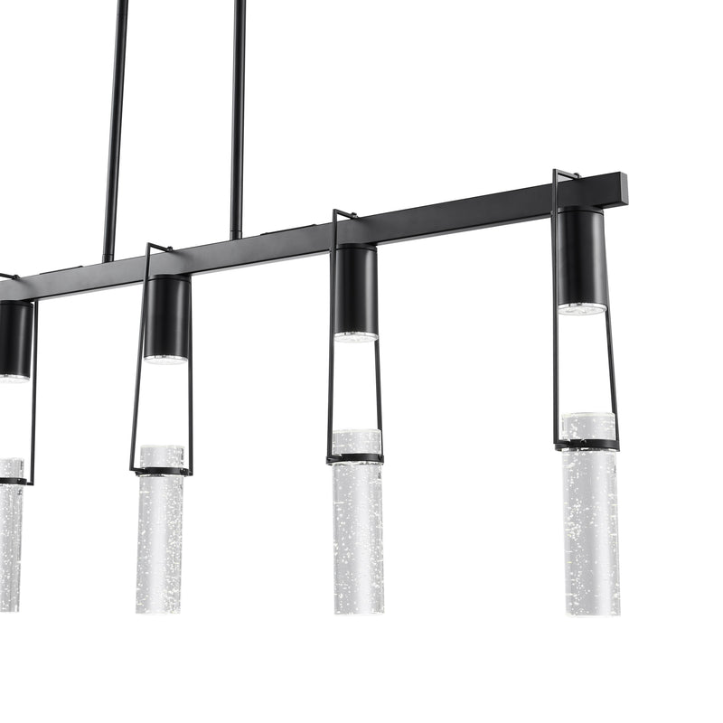 Harmony 5 Light Chandelier // Matte Black-zoom-