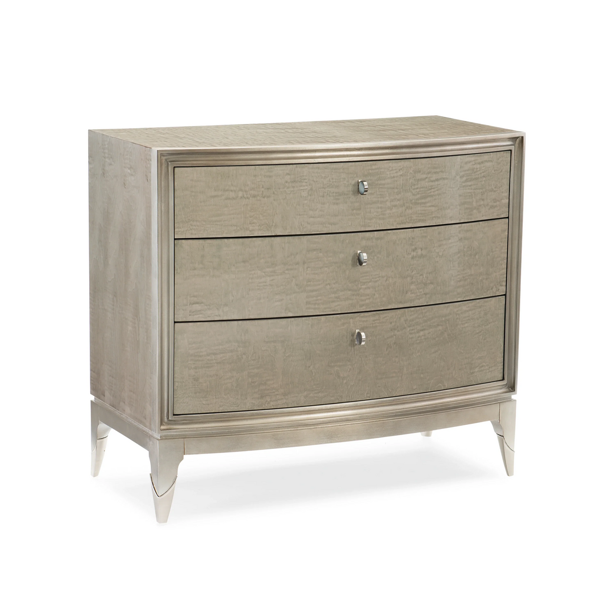 Caracole Shine Nightstand – side view – Lusso Furniture Miami