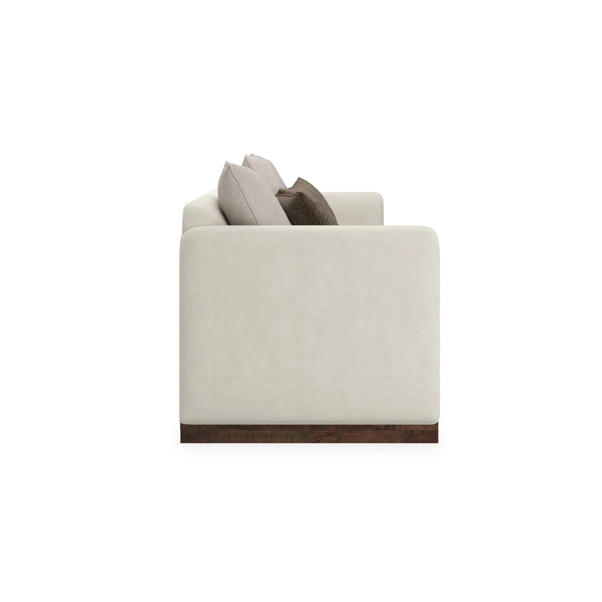 Caracole Dimitri Sofa – side view – Lusso Furniture Miami