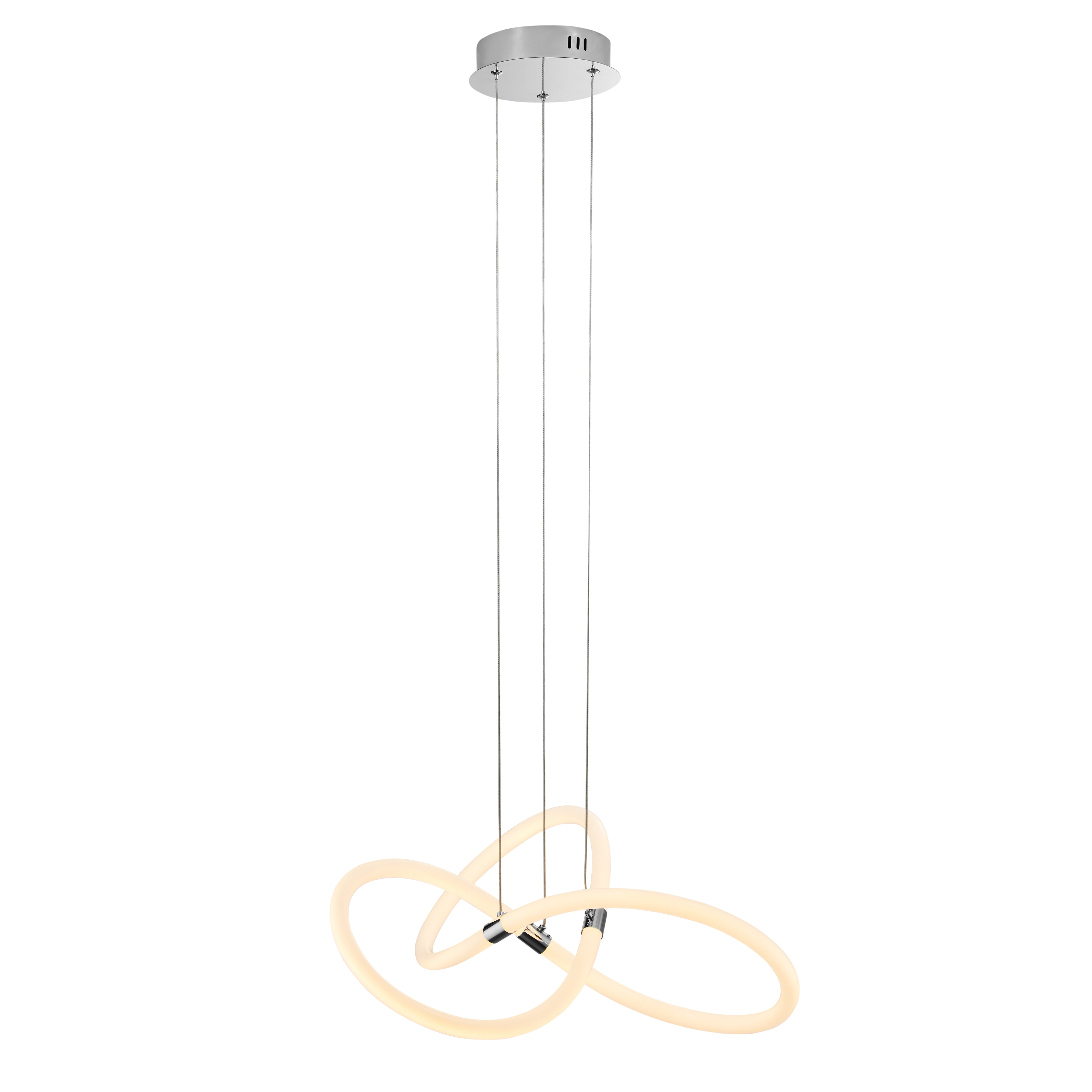 Daisy LED Adjustable Chandelier // Chrome-zoom-1