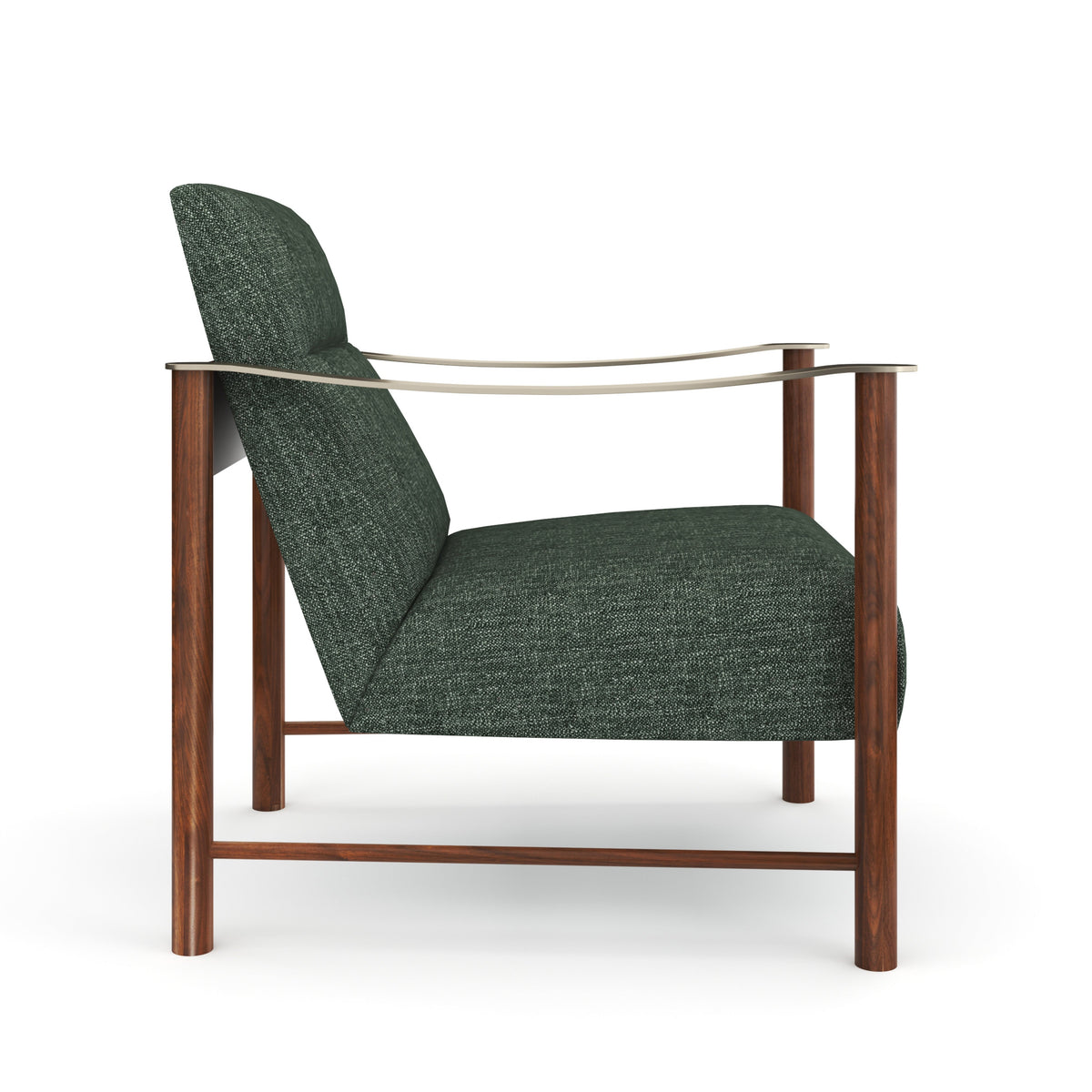 Caracole Slant Accent Chair – detail – Lusso Furniture Miami