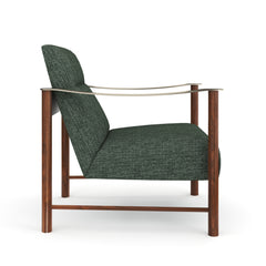 Caracole Slant Accent Chair – detail – Lusso Furniture Miami