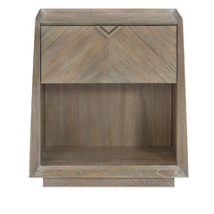Caracole Earthly Delight Nightstand – front view – Lusso Furniture Miami