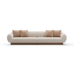 Caracole Seta Sectional – back view – Lusso Furniture Miami
