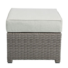 ACME Salena Patio Sofa with Ottoman – side view – Lusso Furniture Miami