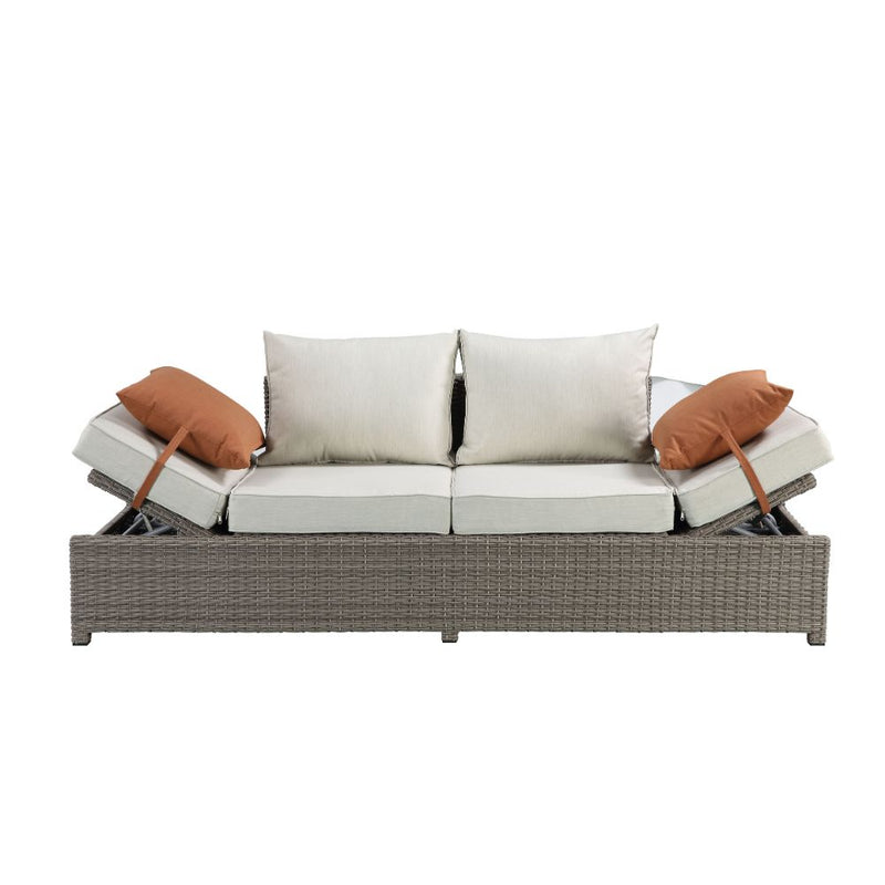 ACME Salena Patio Sofa with Ottoman-zoom-
