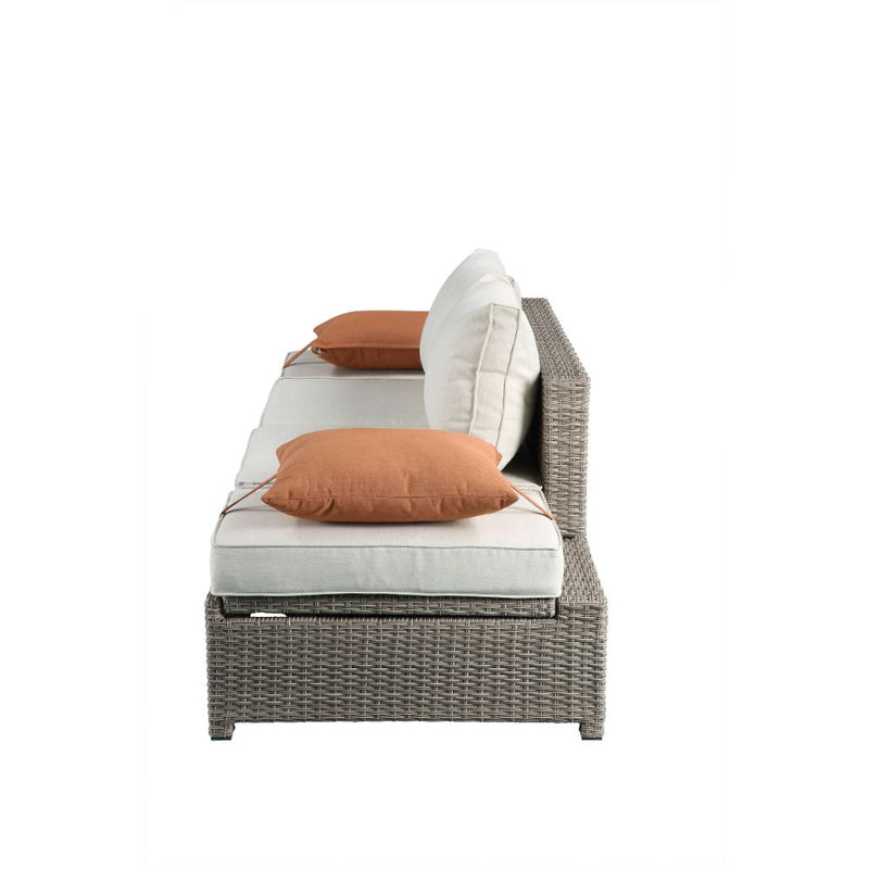 ACME Salena Patio Sofa with Ottoman-zoom-