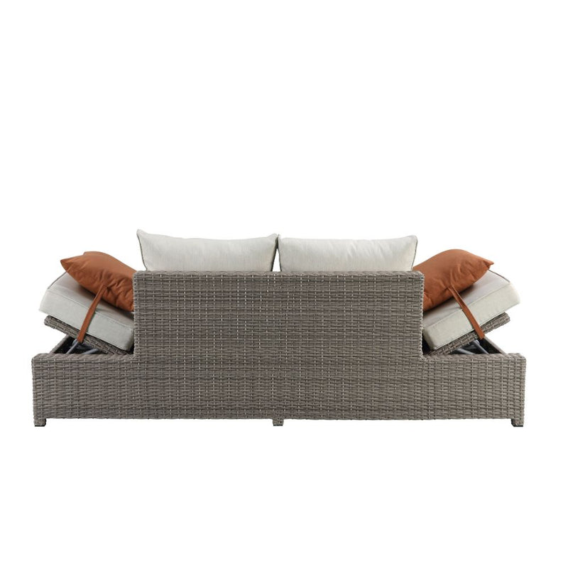 ACME Salena Patio Sofa with Ottoman-zoom-