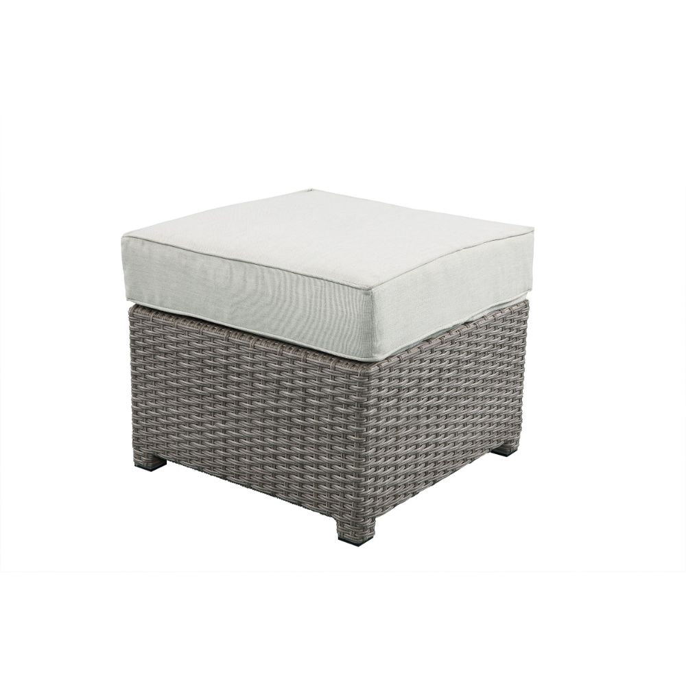 ACME Salena Patio Sofa with Ottoman – view 11 – Lusso Furniture Miami