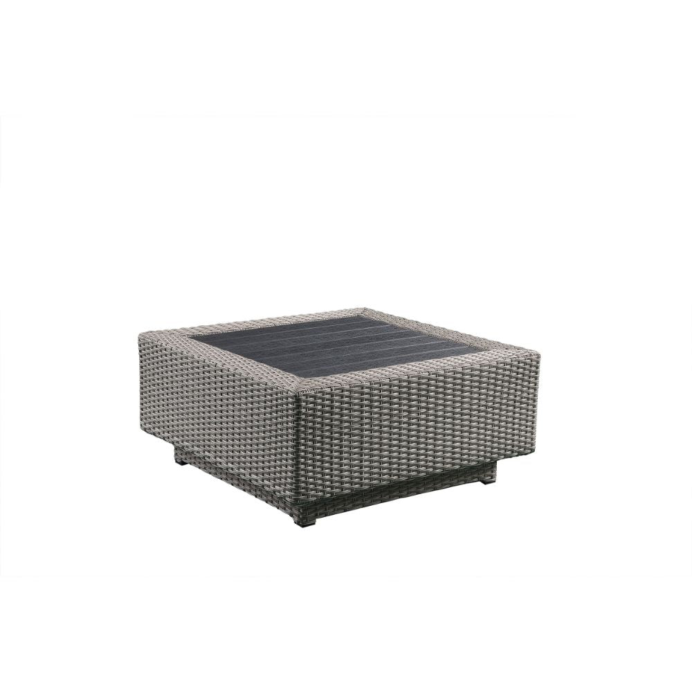 ACME Salena Patio Sectional Sofa Set – back view – Lusso Furniture Miami
