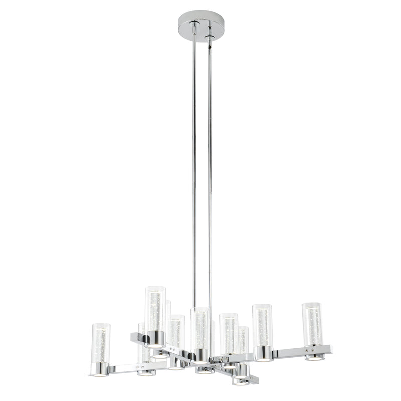 Victory 12 Light Chandelier // Chrome-zoom-