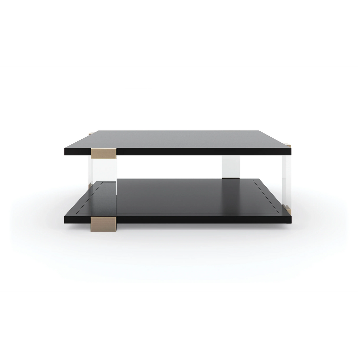 Caracole I'll Take The Corner Table – front view – Lusso Furniture Miami