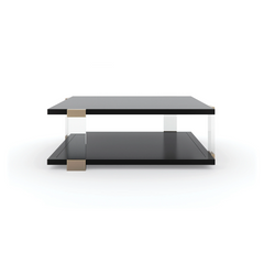 Caracole I'll Take The Corner Table – front view – Lusso Furniture Miami