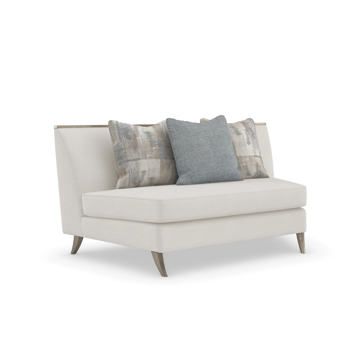 Caracole X Factor Wedge Sectional – side view – Lusso Furniture Miami