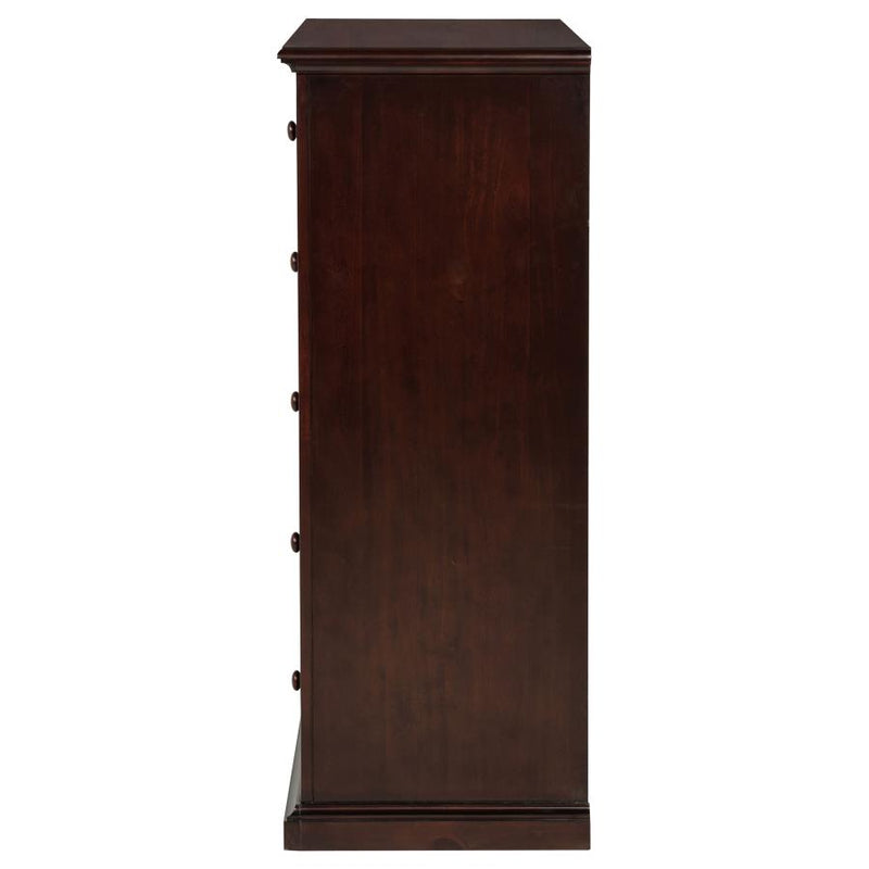 Sumerlin 6-drawer Bedroom Chest of Drawers Cappuccino-zoom-