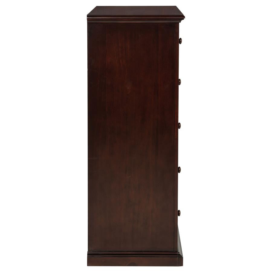 Sumerlin 6-drawer Bedroom Chest of Drawers Cappuccino-zoom-10