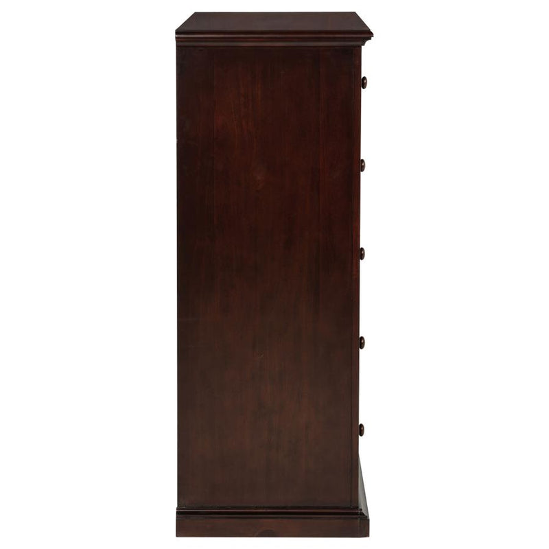 Sumerlin 6-drawer Bedroom Chest of Drawers Cappuccino-zoom-