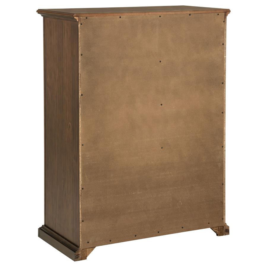 Sumerlin 6-drawer Bedroom Chest of Drawers Medium Brown-7