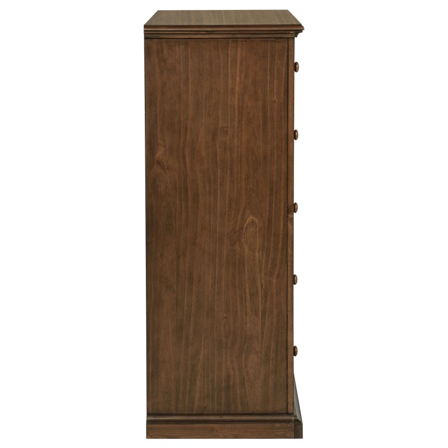 Sumerlin 6-drawer Bedroom Chest of Drawers Medium Brown-zoom-10
