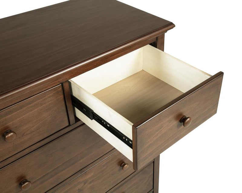 Sumerlin 6-drawer Bedroom Chest of Drawers Medium Brown-zoom-