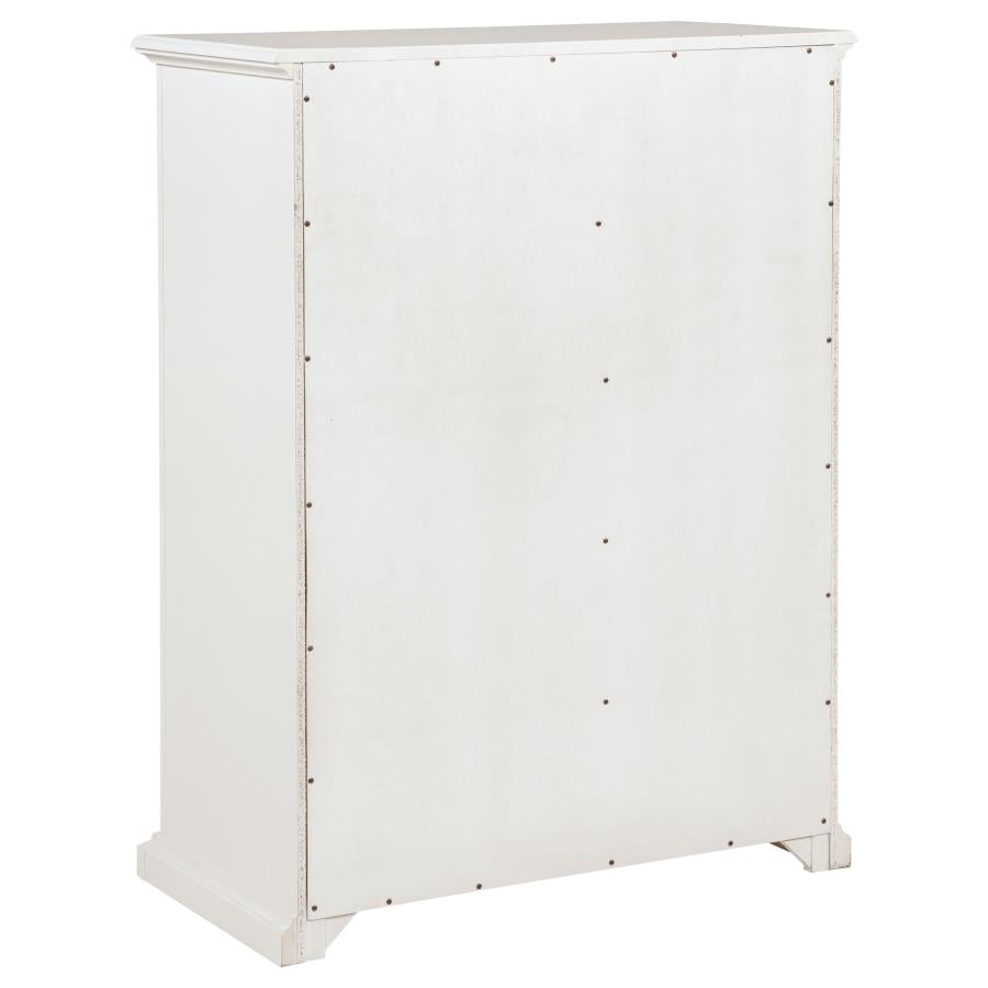 Sumerlin 6-drawer Bedroom Chest of Drawers White-zoom-7