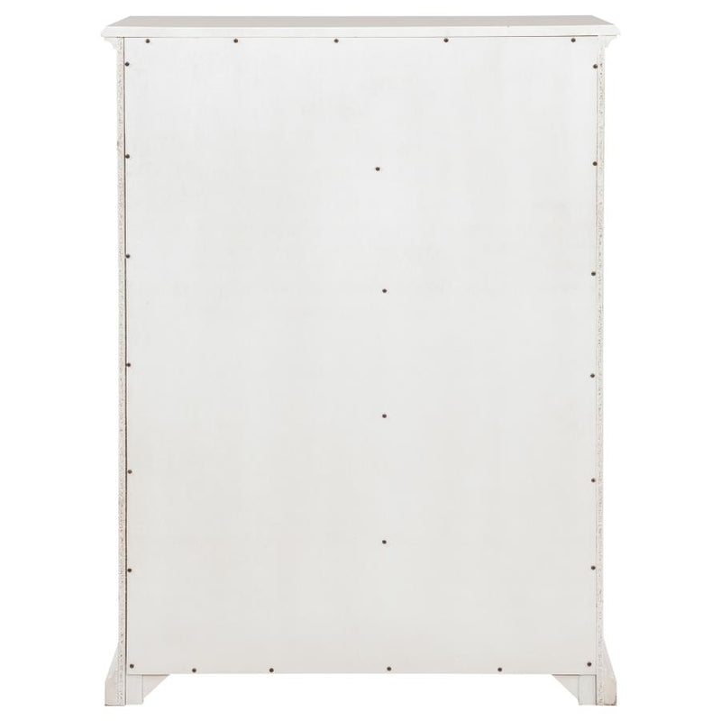 Sumerlin 6-drawer Bedroom Chest of Drawers White-zoom-