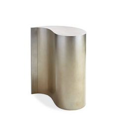 Caracole End Quote Side Table – front view – Lusso Furniture Miami