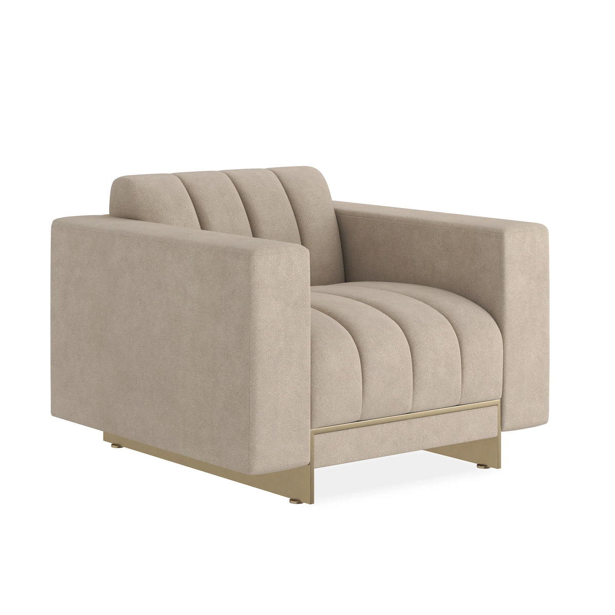 Caracole Well Balanced Chair – back view – Lusso Furniture Miami