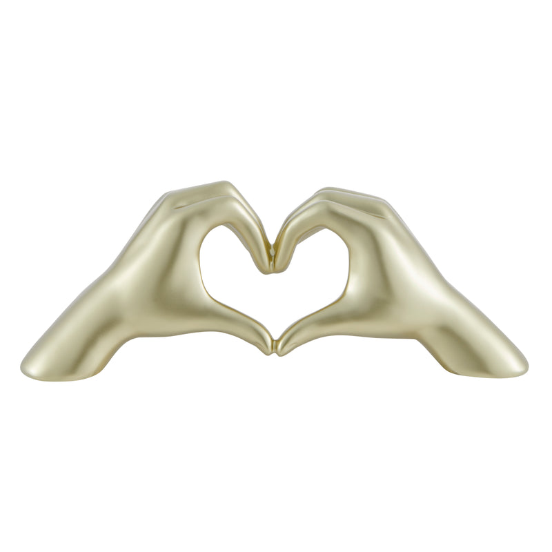 Heart Hands Champagne Gold-zoom-