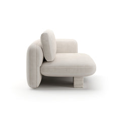 Caracole Overlap Sectional Components – back view – Lusso Furniture Miami