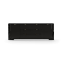 Caracole Overlap Sideboard – back view – Lusso Furniture Miami