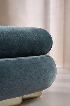 Caracole Lagoon Sofa – back view – Lusso Furniture Miami