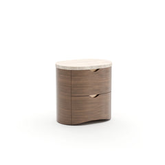 Caracole Fleur Nightstand – angle view – Lusso Furniture Miami
