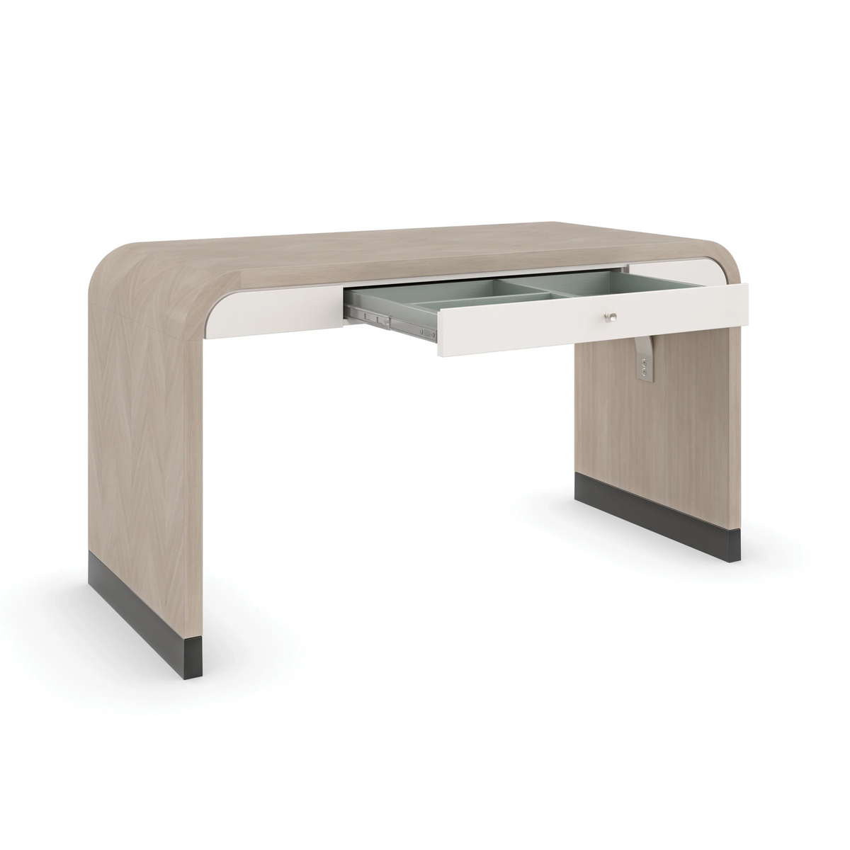 Caracole Free Fall Desk – top view – Lusso Furniture Miami